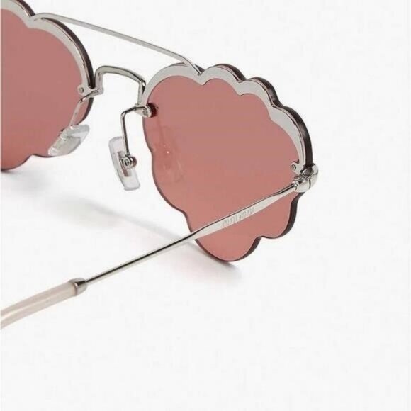?- New Authentic MIU MIU MU57U Irregular-Frame Sunglasses main image 10